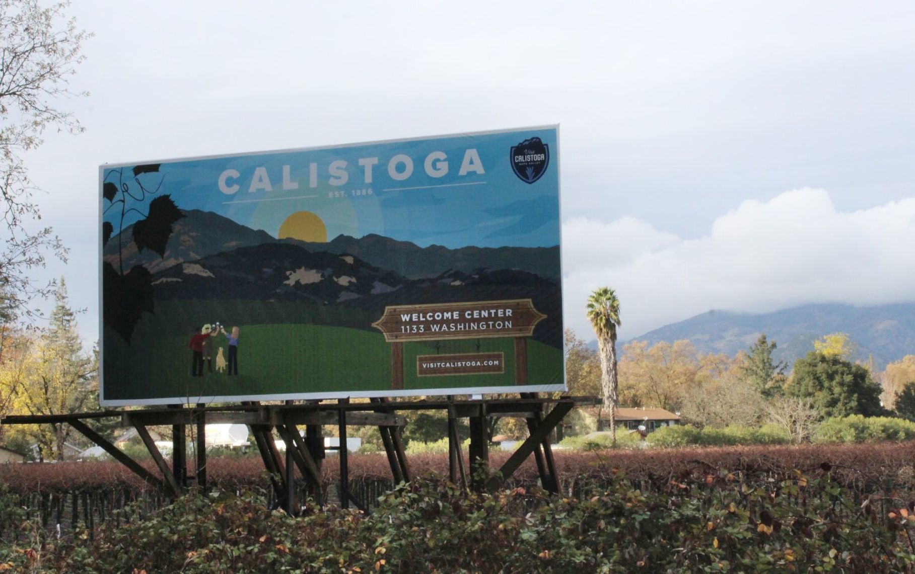 Calistoga billboard